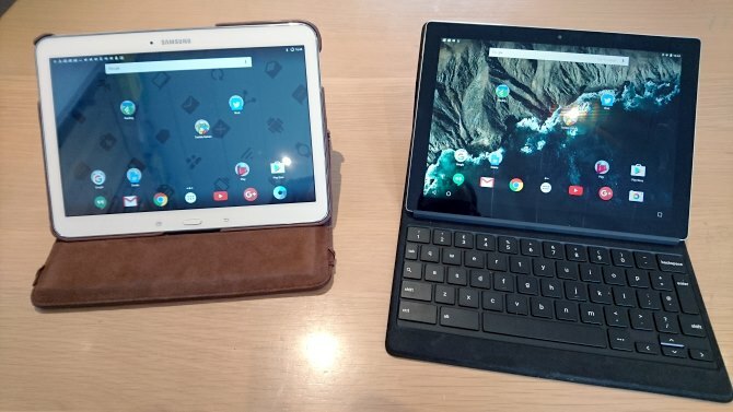 MakeUseOf Google Pixel C किंडल तुलना की समीक्षा करें