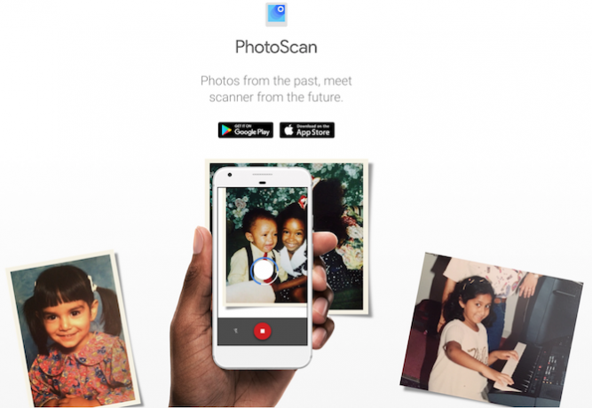 Google PhotoScan ऐप उदाहरण