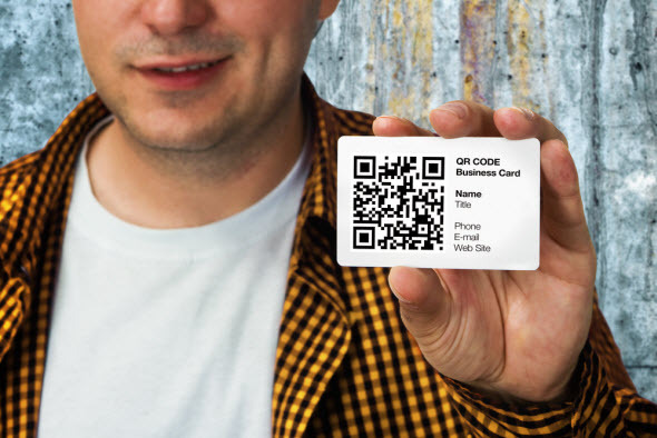 बिजनेस कार्ड qrcodebusinesscard पुनर्विचार