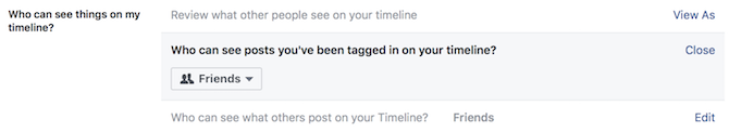 संपूर्ण फेसबुक गोपनीयता मार्गदर्शिका गोपनीयता टाइमलाइन को टैग करती है कि कौन देख सकता है