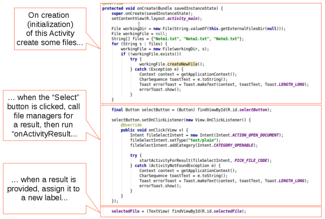 android app androidstudio screen1new कोड बनाएं