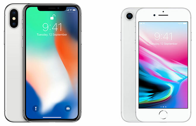 iPhone X और iPhone 8