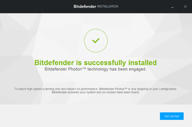 muo-BitDefender से स्थापित