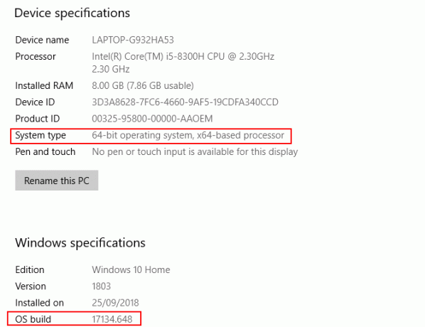 Windows संस्करण की जाँच करें