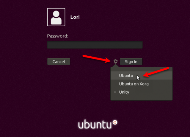 Ubuntu 17.10 में डेस्कटॉप वातावरण बदलें