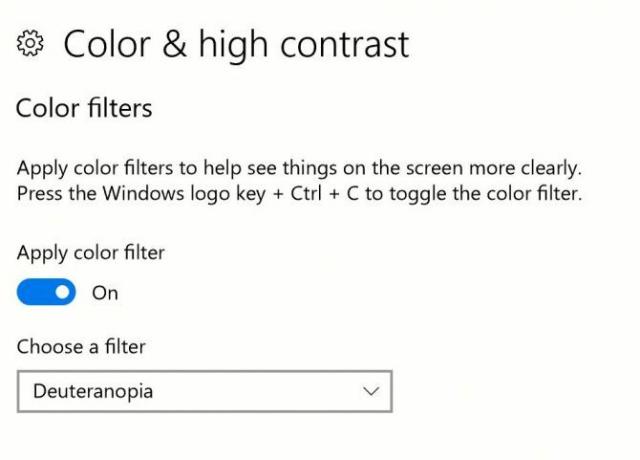 Colorblind Windows उपयोगकर्ता: बेहतर रंग के लिए इस ट्रिक को आज़माएं कलर्स 10 को Colorblindness e1510768851988